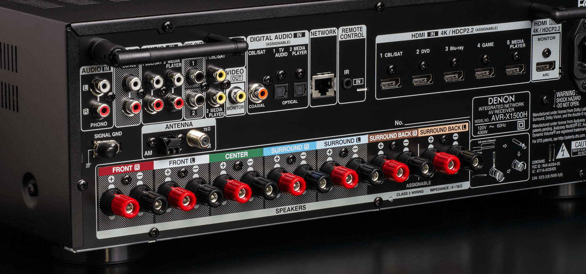 Amply xem phim 7.2 kênh DENON AVR X1500H | SAIGON HD